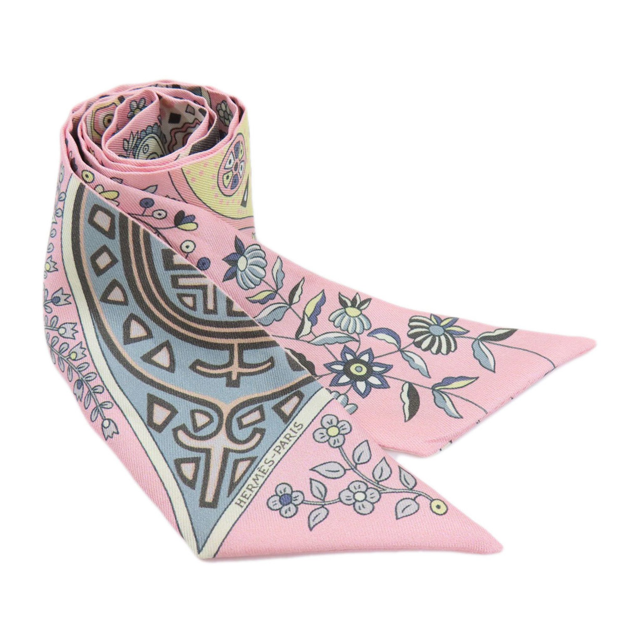 Hermes Twilly Scarf Silk Womens